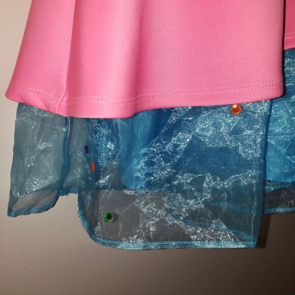 JOJOS CLOSET MULTI NEON MIDI DRESS SIZE XL 14/16 NWOT - Picture 2 of 6